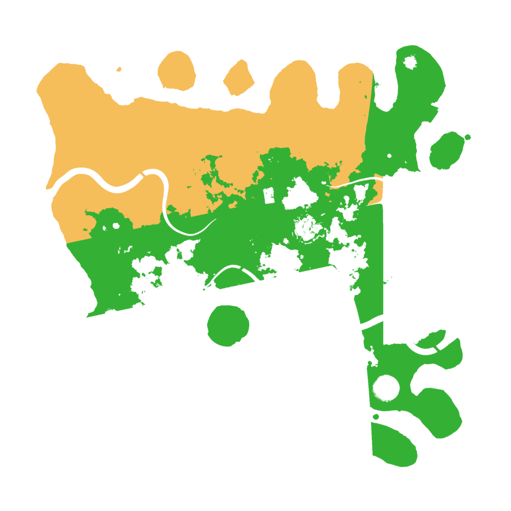 Biome Rust Map: Procedural Map, Size: 3500, Seed: 1081186070