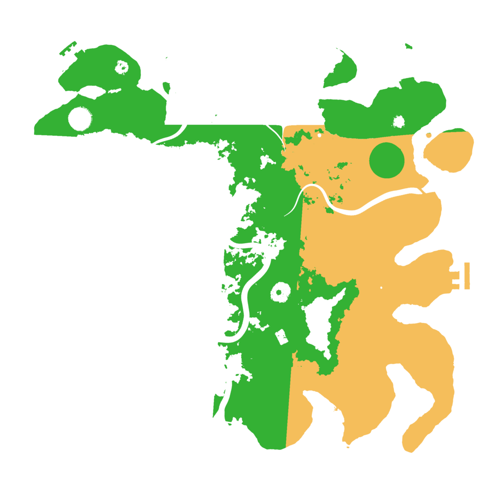 Biome Rust Map: Procedural Map, Size: 3750, Seed: 968582505