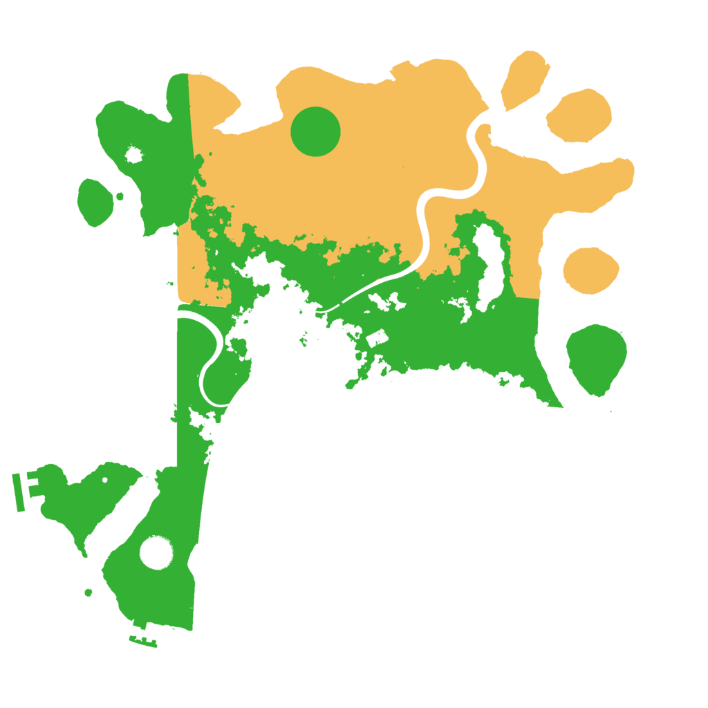 Biome Rust Map: Procedural Map, Size: 3750, Seed: 559457519