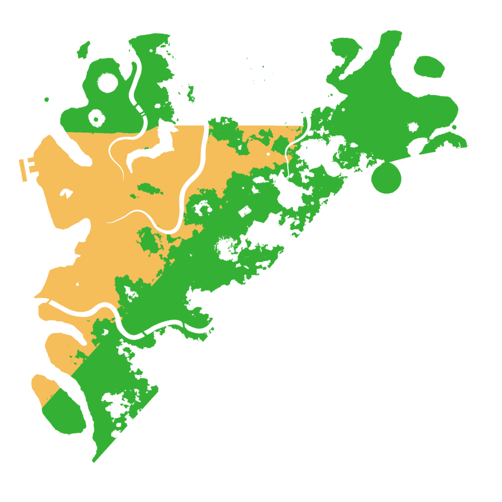 Biome Rust Map: Procedural Map, Size: 4500, Seed: 754691