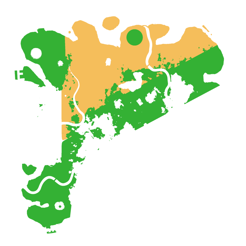 Biome Rust Map: Procedural Map, Size: 4000, Seed: 1172965444