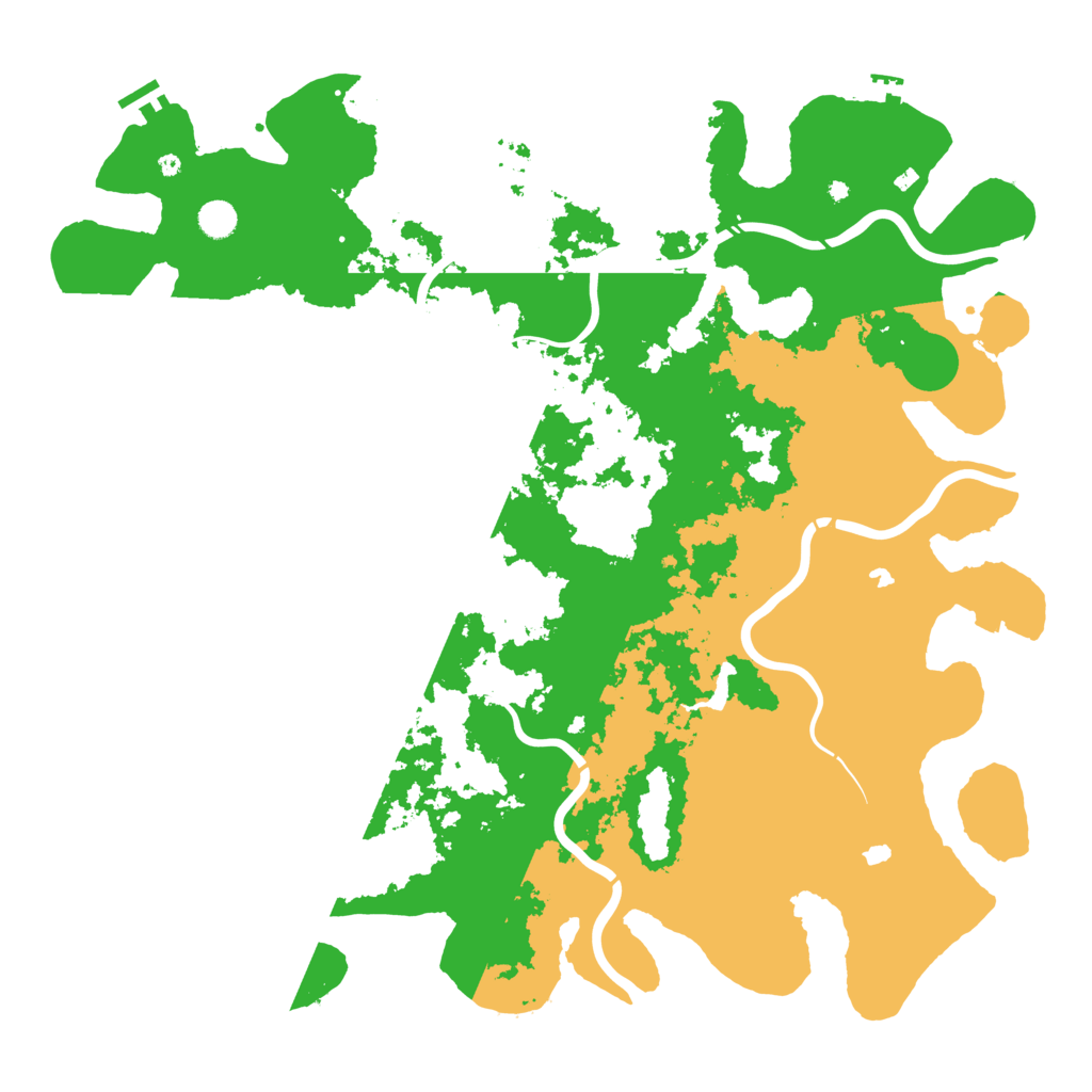 Biome Rust Map: Procedural Map, Size: 5000, Seed: 133671926