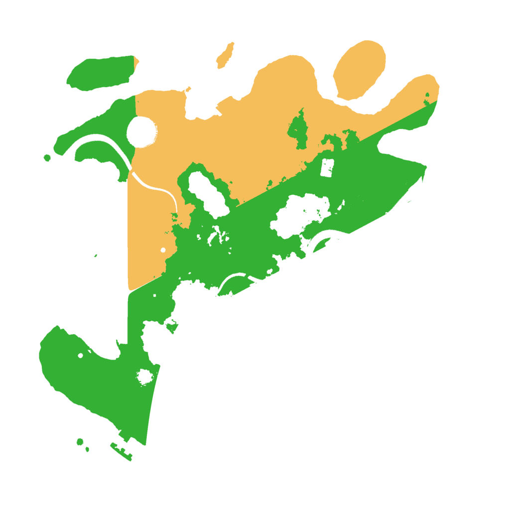 Biome Rust Map: Procedural Map, Size: 3000, Seed: 1108252392