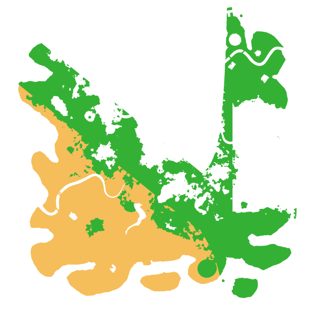 Biome Rust Map: Procedural Map, Size: 4500, Seed: 220492696