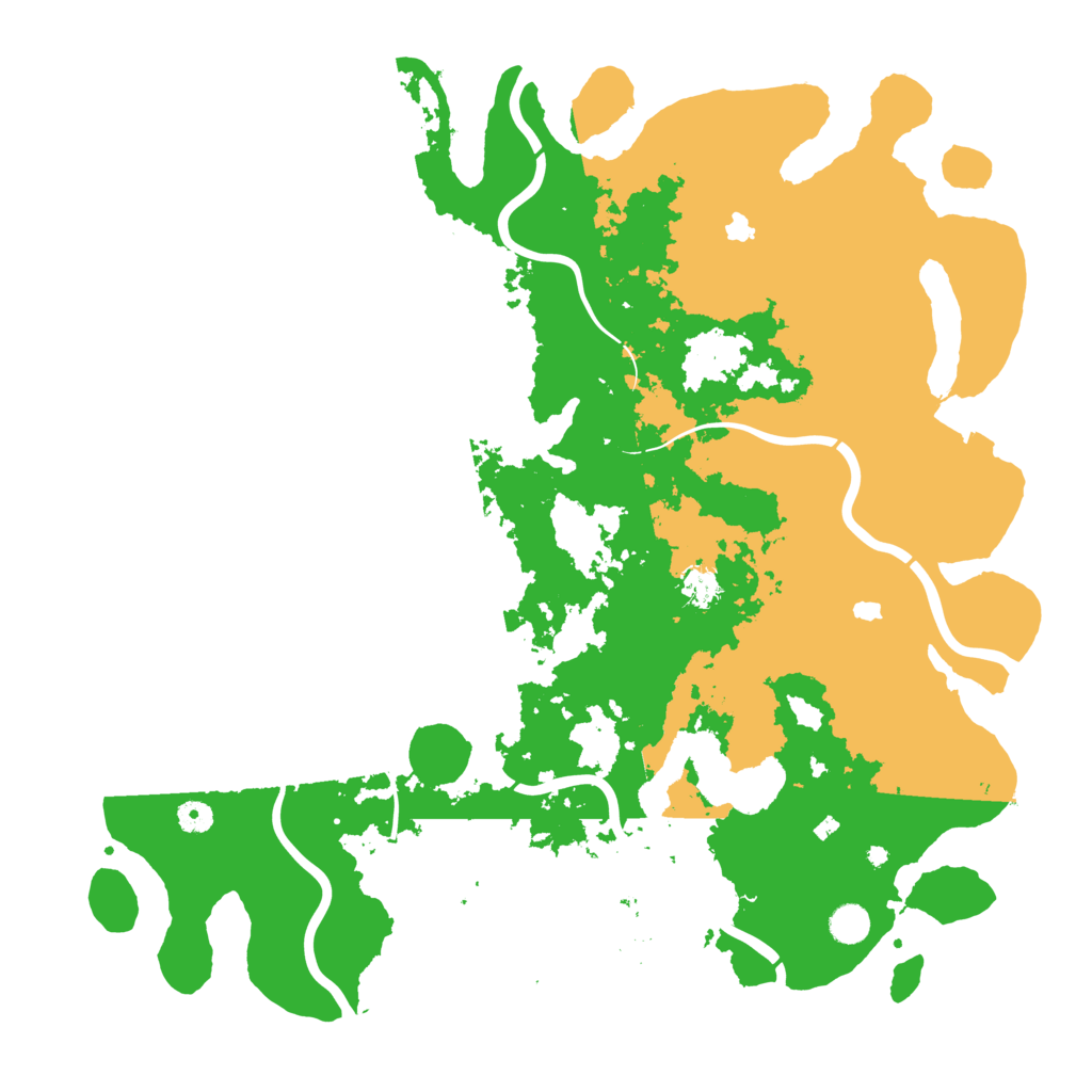 Biome Rust Map: Procedural Map, Size: 4800, Seed: 807069953