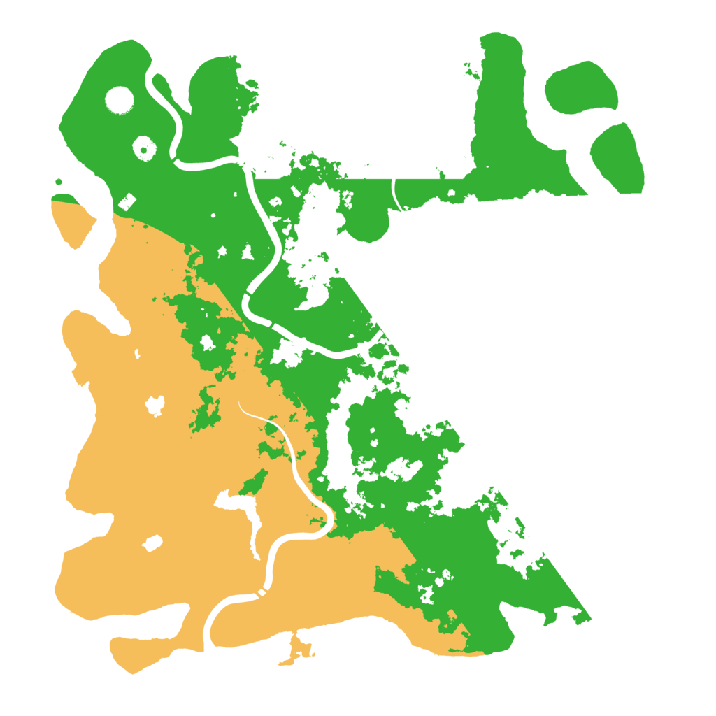 Biome Rust Map: Procedural Map, Size: 4500, Seed: 1791881975