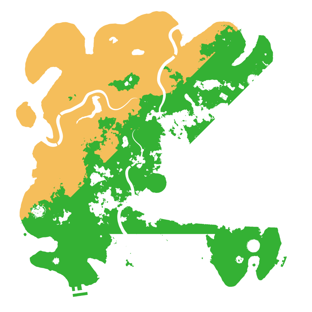 Biome Rust Map: Procedural Map, Size: 4250, Seed: 1983128812