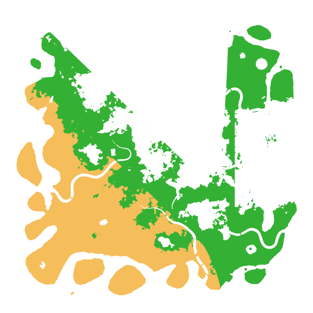 Biome Rust Map: Procedural Map, Size: 4800, Seed: 1560363004