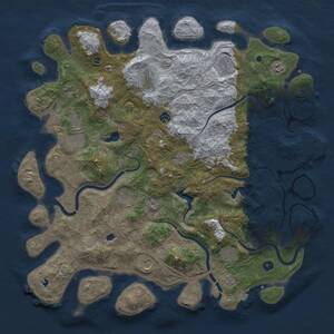Thumbnail Rust Map: Procedural Map, Size: 4800, Seed: 1560363004, 16 Monuments