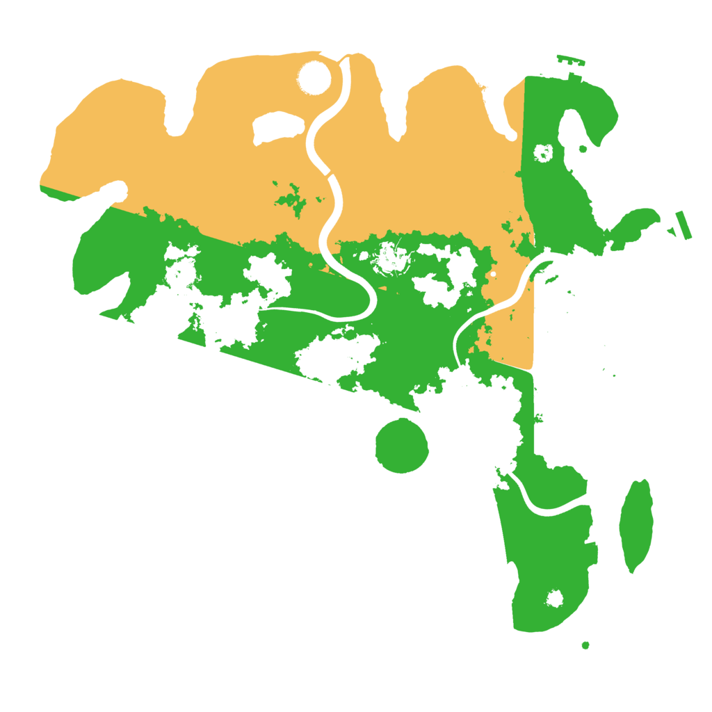Biome Rust Map: Procedural Map, Size: 3750, Seed: 751668357