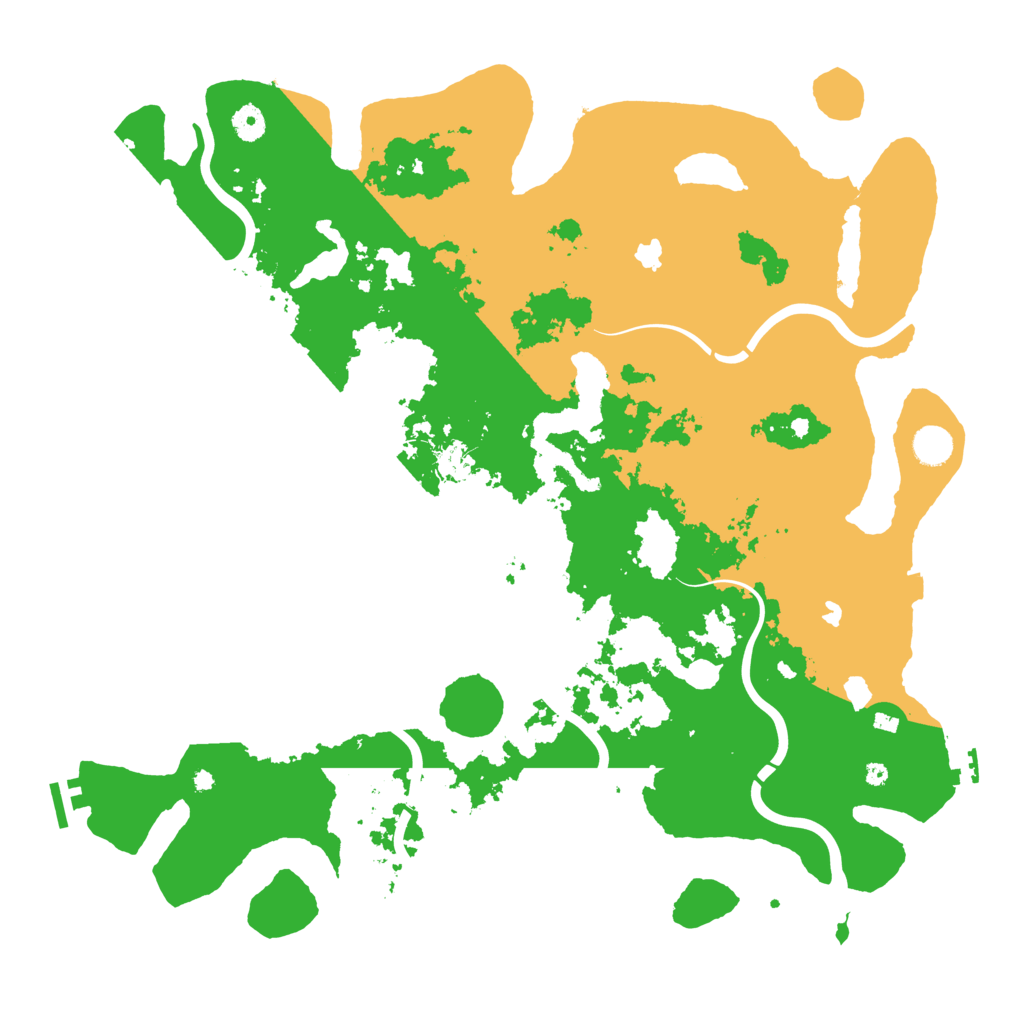 Biome Rust Map: Procedural Map, Size: 4500, Seed: 1434024853