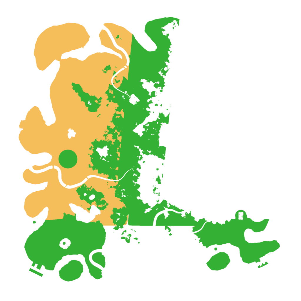 Biome Rust Map: Procedural Map, Size: 4250, Seed: 28356377