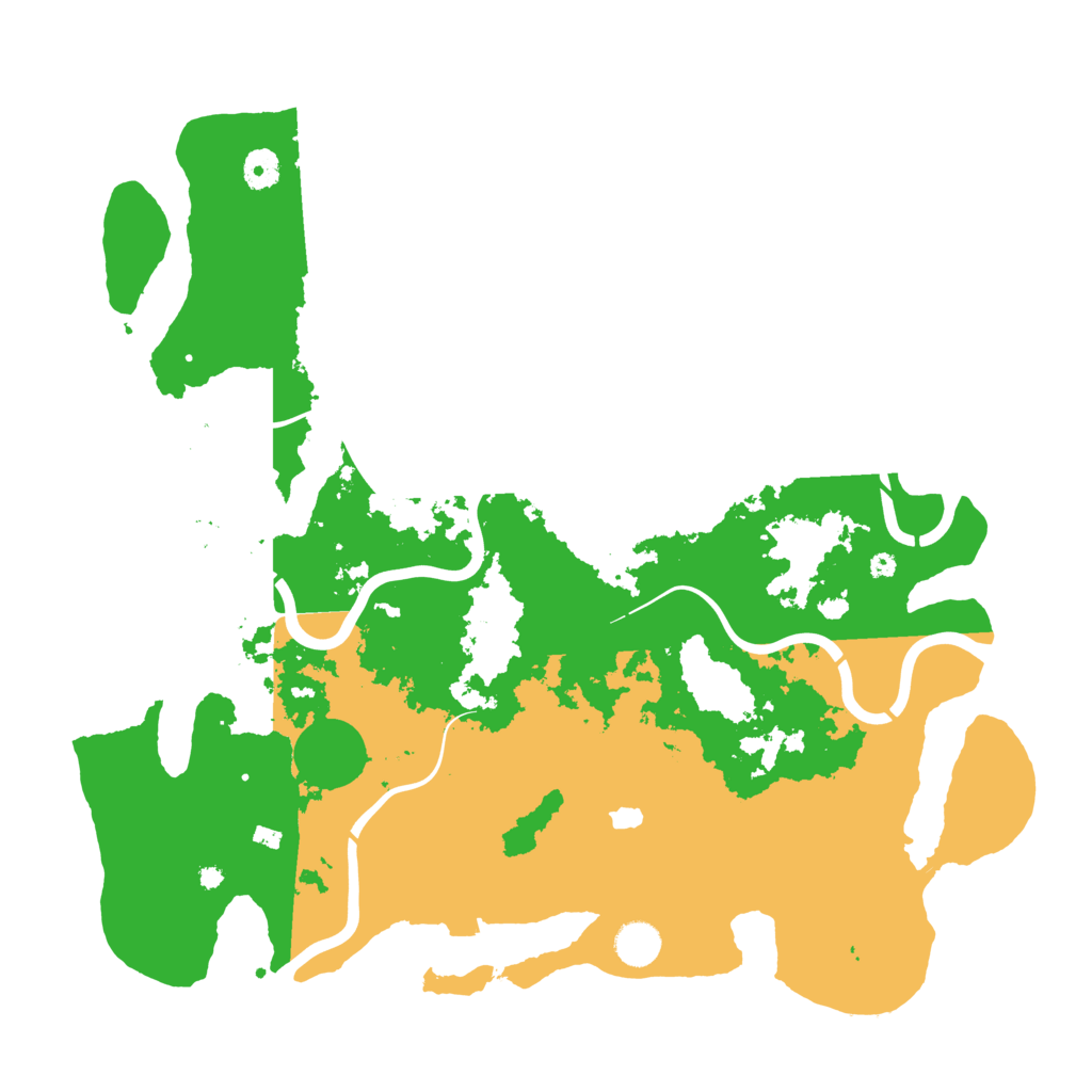Biome Rust Map: Procedural Map, Size: 4250, Seed: 205991170