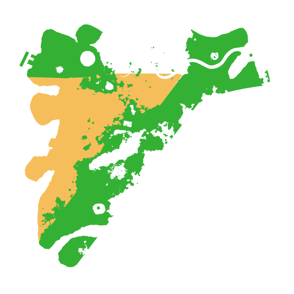 Biome Rust Map: Procedural Map, Size: 3750, Seed: 436212311