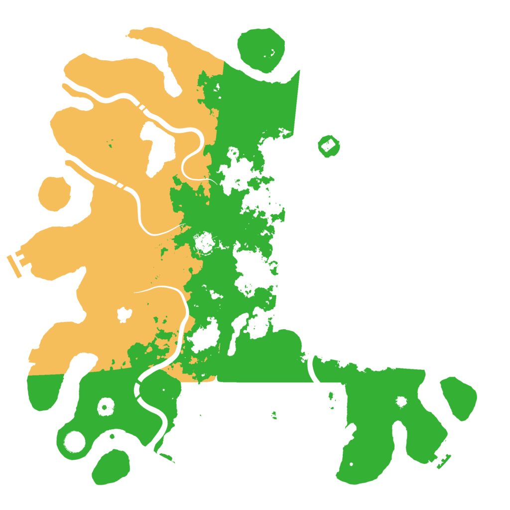 Biome Rust Map: Procedural Map, Size: 4250, Seed: 525490366