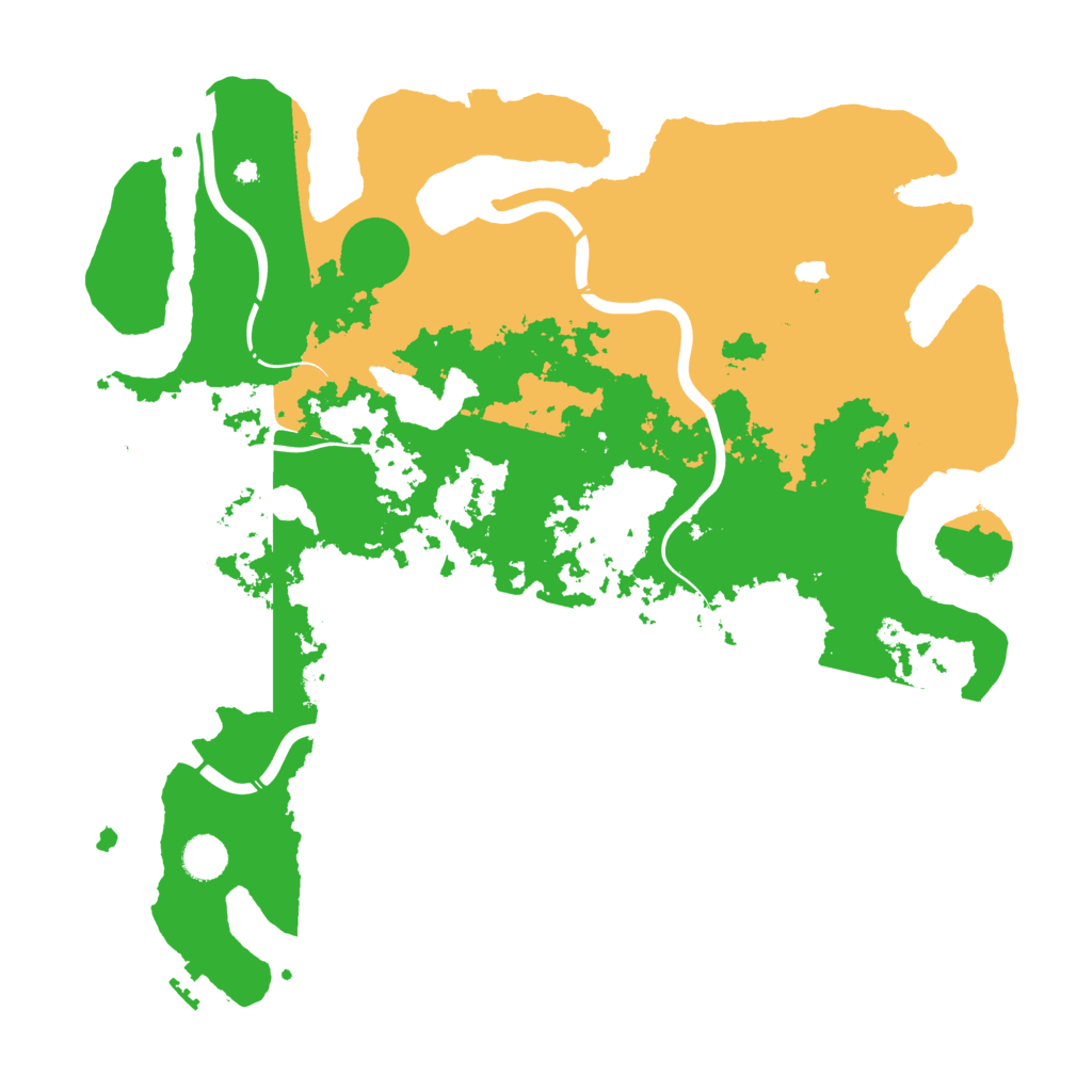 Biome Rust Map: Procedural Map, Size: 4250, Seed: 511207105