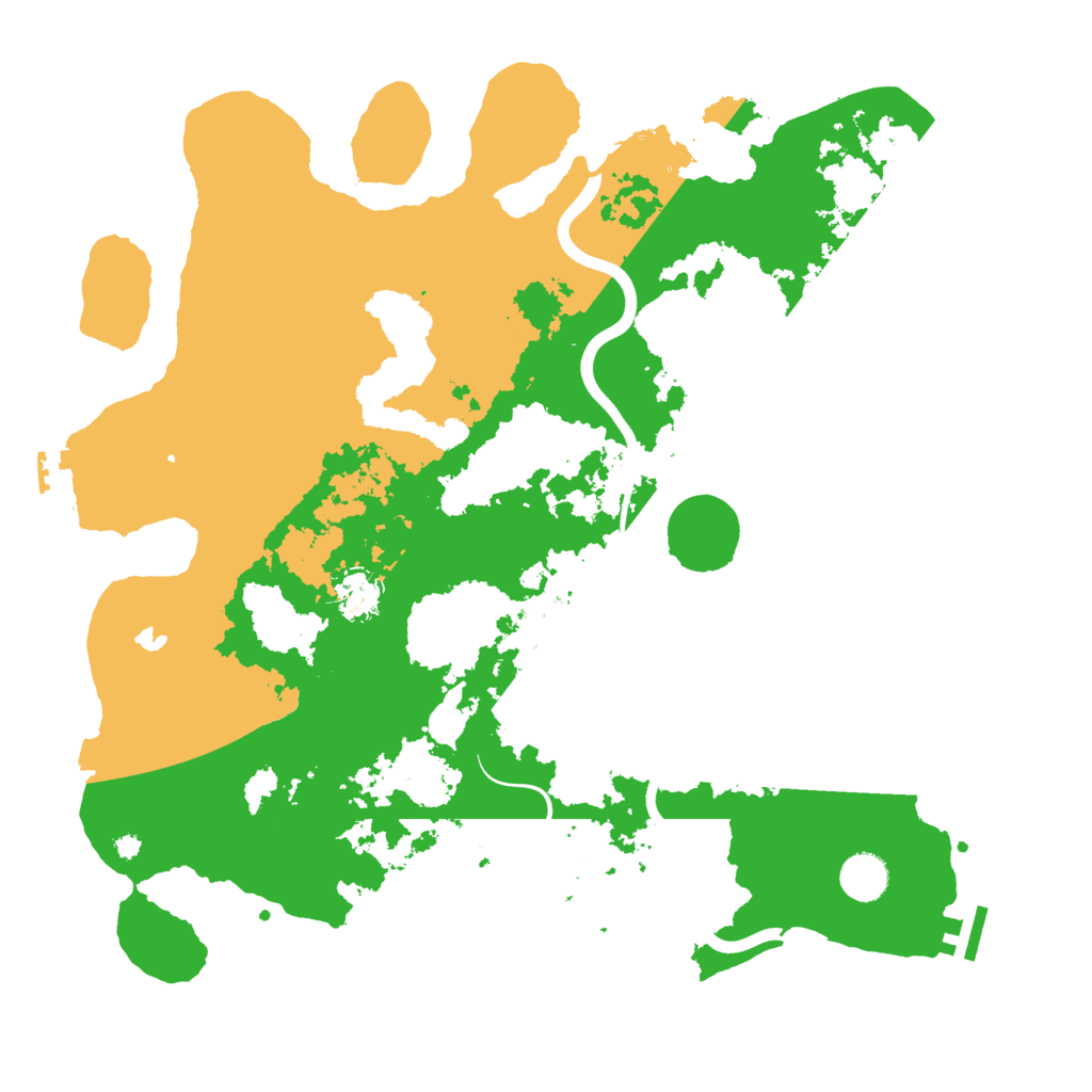 Biome Rust Map: Procedural Map, Size: 4000, Seed: 248175975