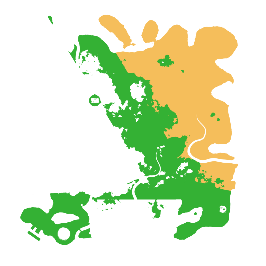 Biome Rust Map: Procedural Map, Size: 3750, Seed: 1083419198
