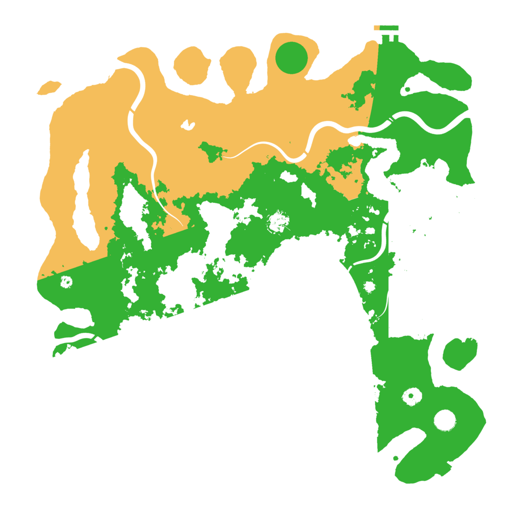 Biome Rust Map: Procedural Map, Size: 4250, Seed: 416040227