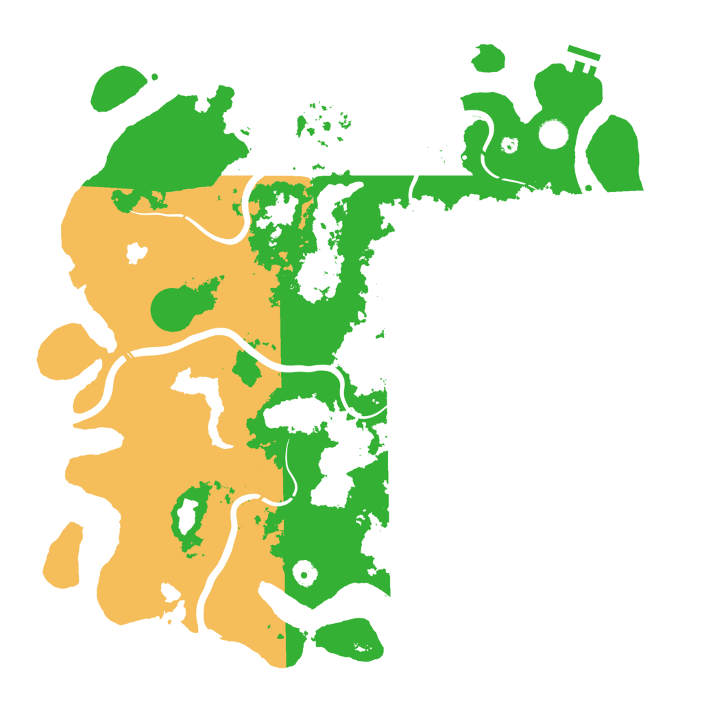 Biome Rust Map: Procedural Map, Size: 4250, Seed: 236901