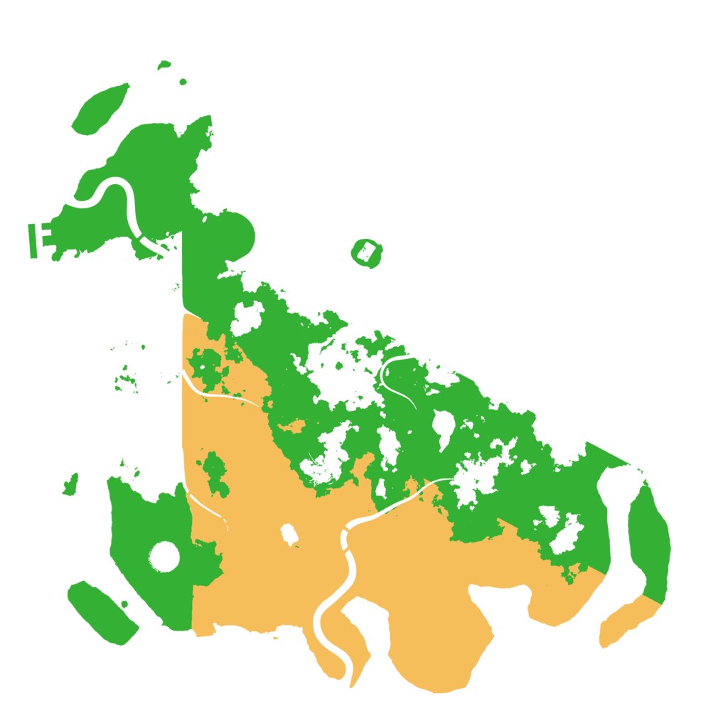 Biome Rust Map: Procedural Map, Size: 4250, Seed: 867765765