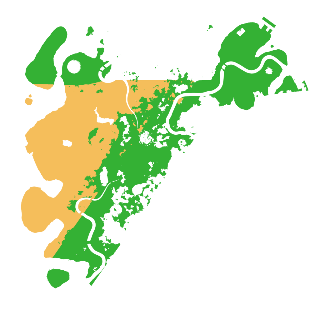 Biome Rust Map: Procedural Map, Size: 4250, Seed: 1085183527