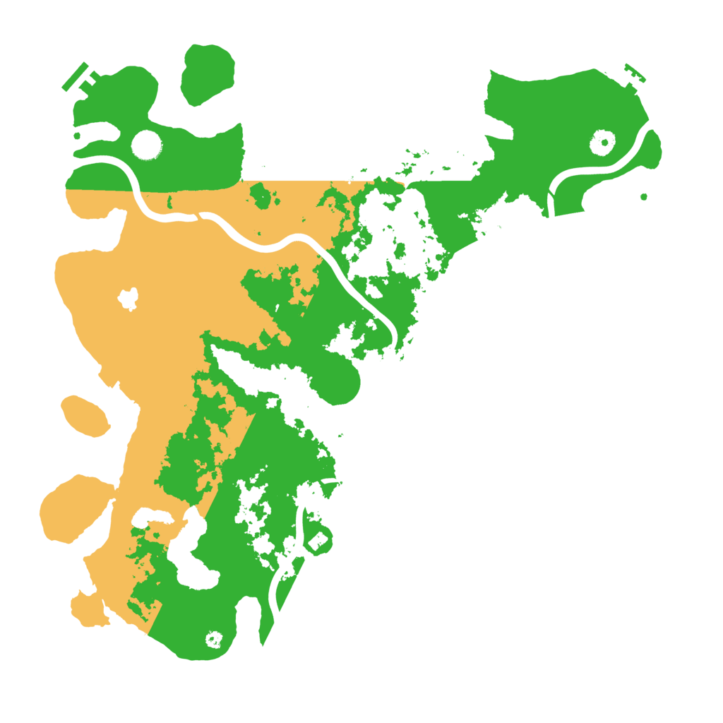 Biome Rust Map: Procedural Map, Size: 4250, Seed: 649593064