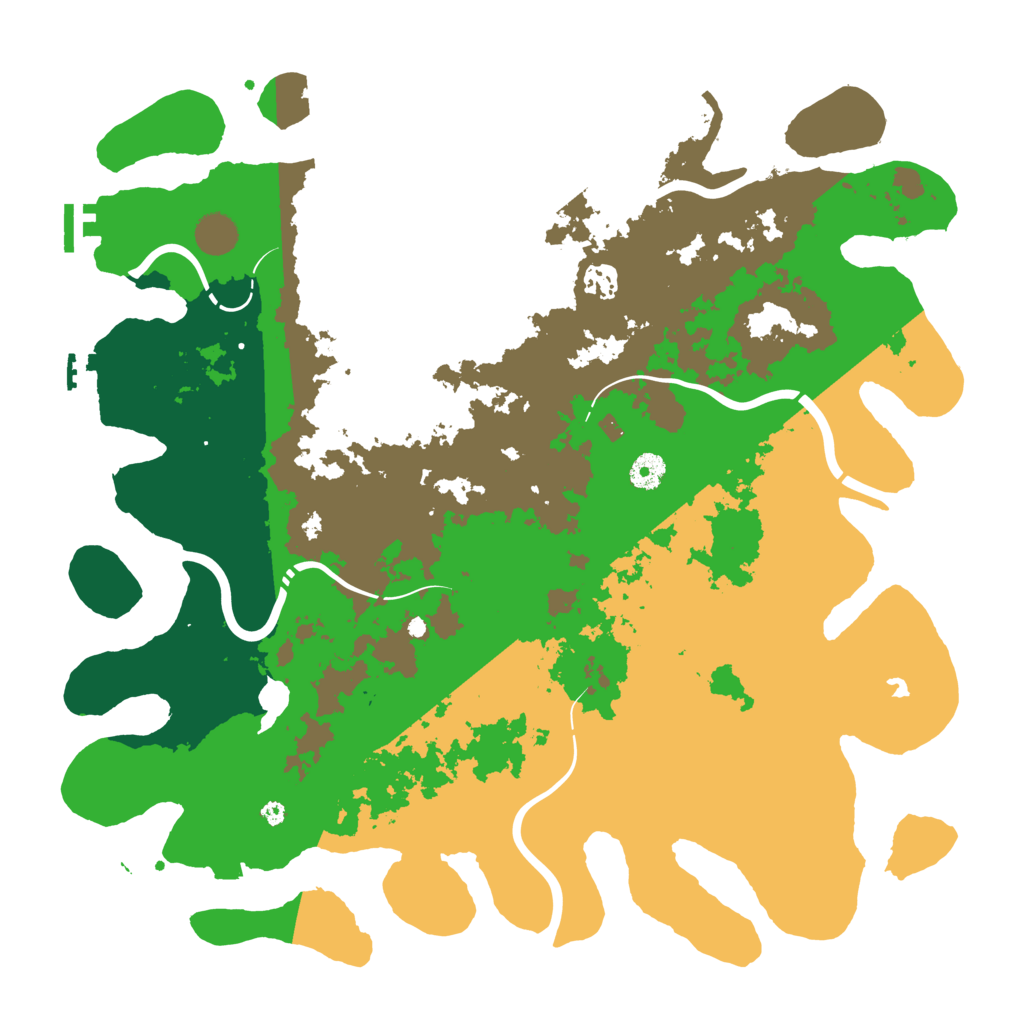 Biome Rust Map: Procedural Map, Size: 4250, Seed: 6782547