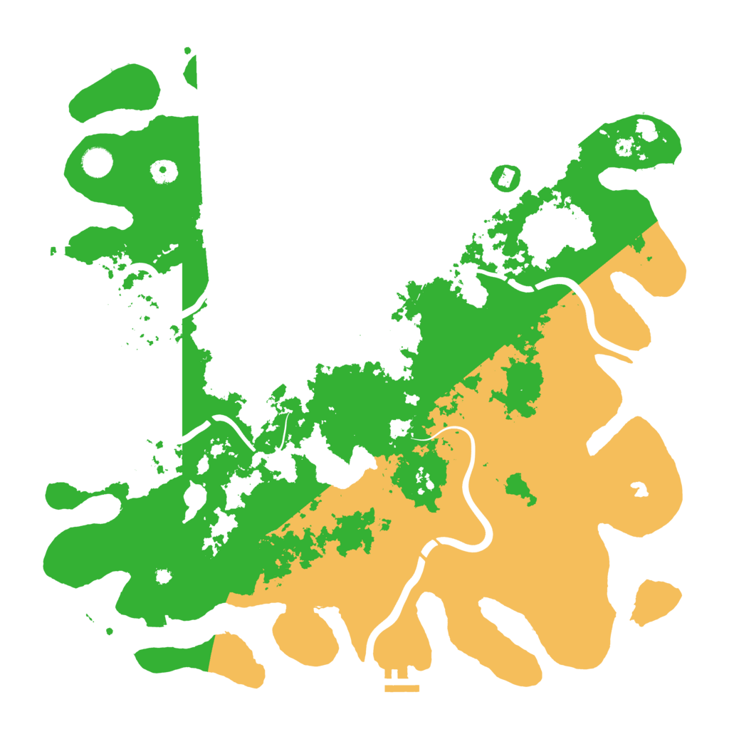 Biome Rust Map: Procedural Map, Size: 4250, Seed: 6782547
