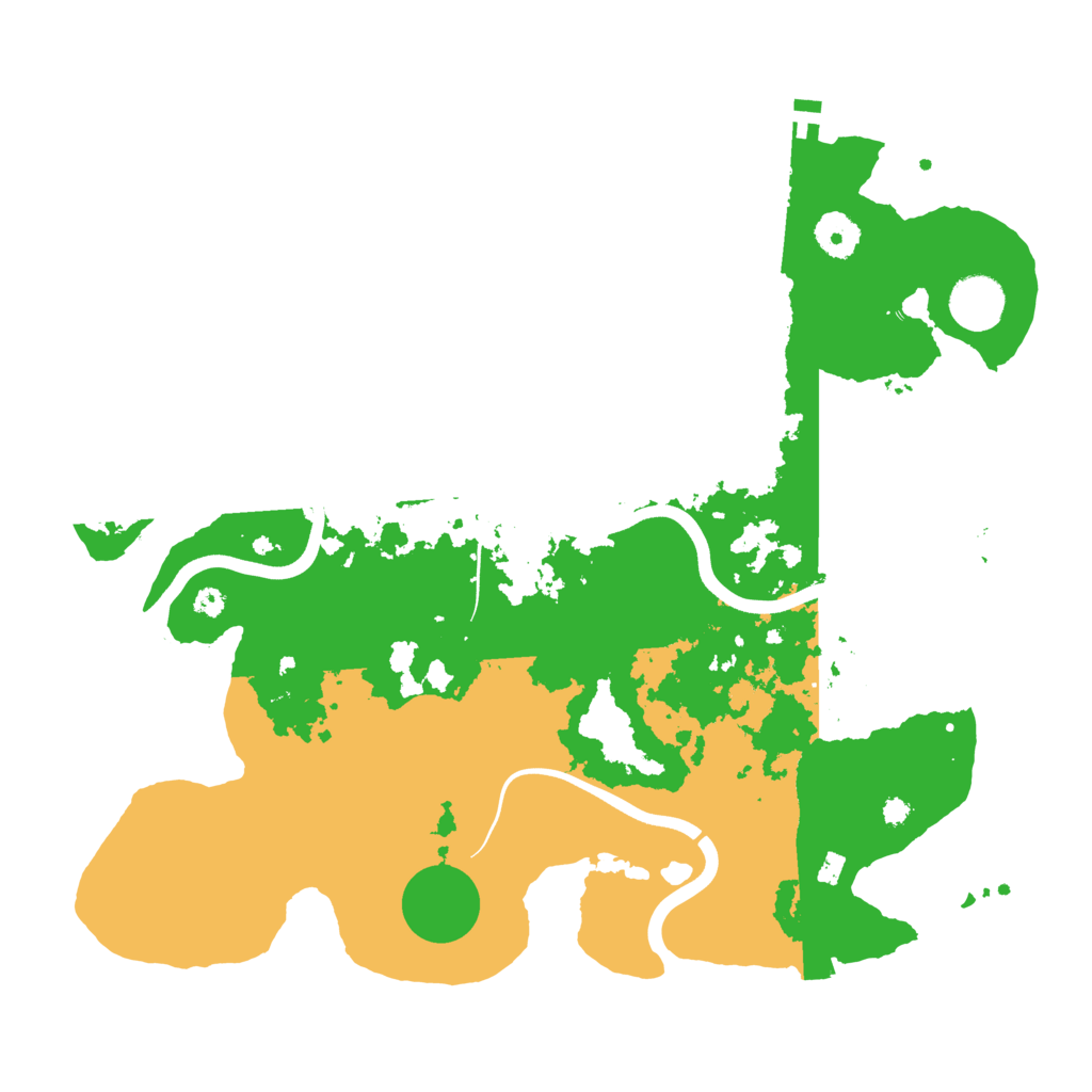 Biome Rust Map: Procedural Map, Size: 3700, Seed: 1631671337