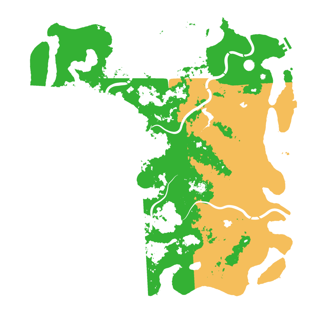Biome Rust Map: Procedural Map, Size: 5000, Seed: 1113196336