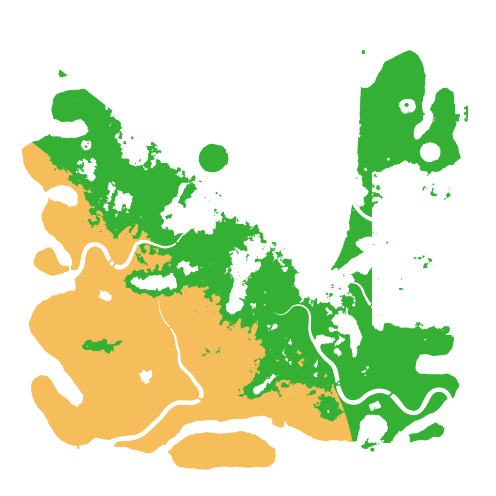 Biome Rust Map: Procedural Map, Size: 4750, Seed: 502896534