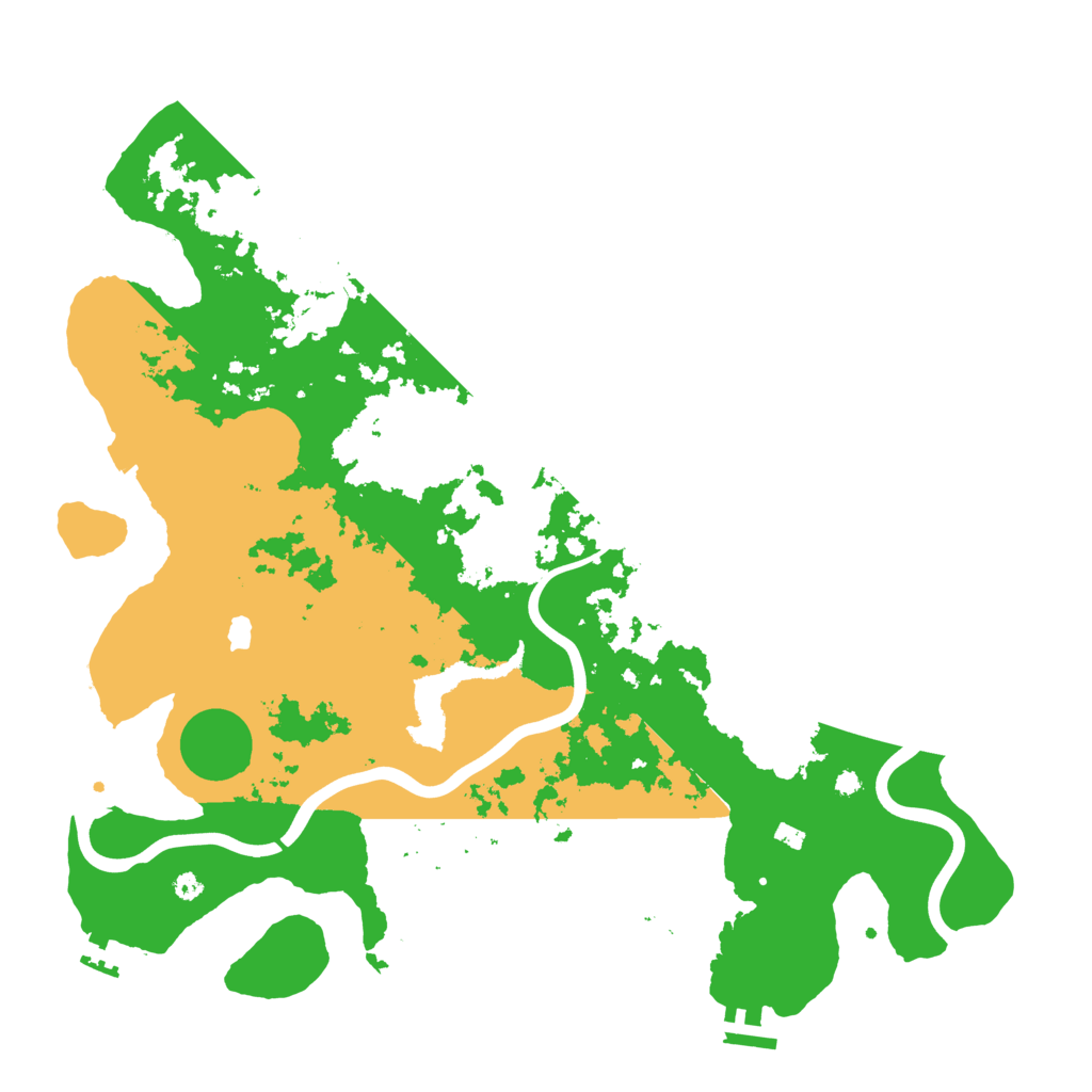 Biome Rust Map: Procedural Map, Size: 4000, Seed: 1334849476