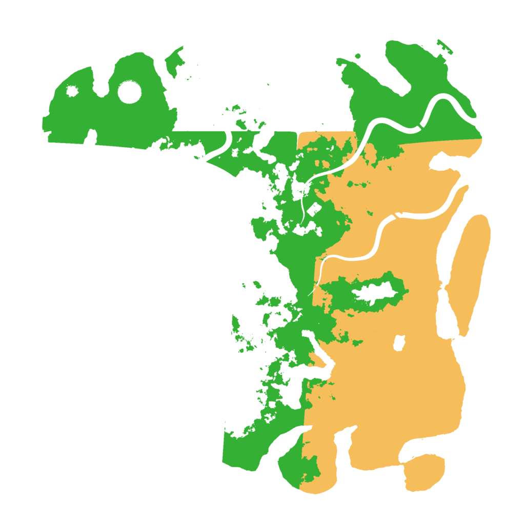 Biome Rust Map: Procedural Map, Size: 4000, Seed: 1239310390