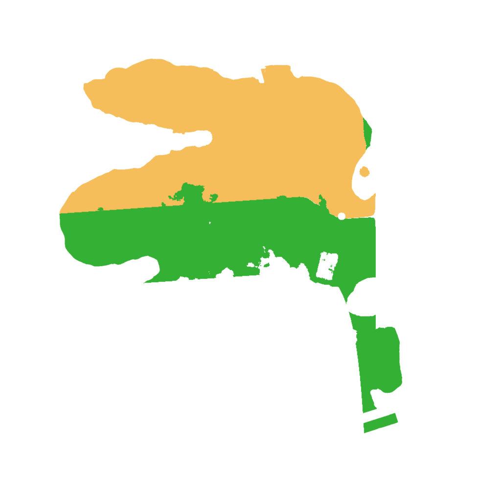 Biome Rust Map: Procedural Map, Size: 2000, Seed: 627898904
