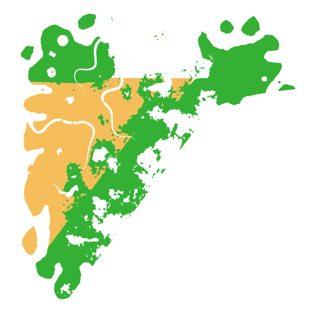 Biome Rust Map: Procedural Map, Size: 5000, Seed: 1549378143