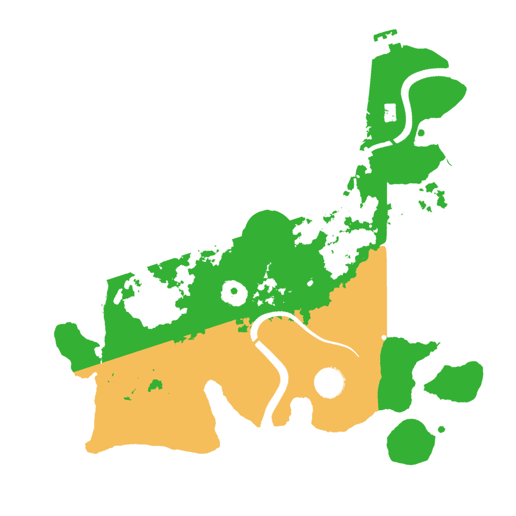 Biome Rust Map: Procedural Map, Size: 3000, Seed: 1034415675