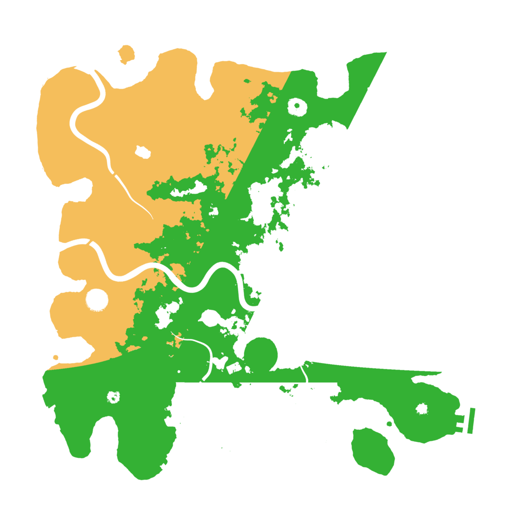 Biome Rust Map: Procedural Map, Size: 4000, Seed: 593447152