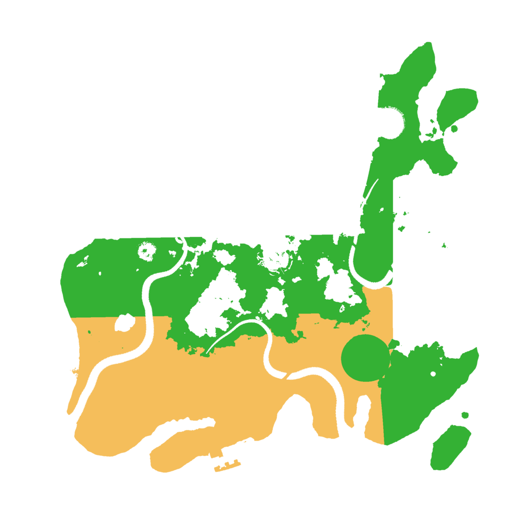 Biome Rust Map: Procedural Map, Size: 3000, Seed: 1563313646