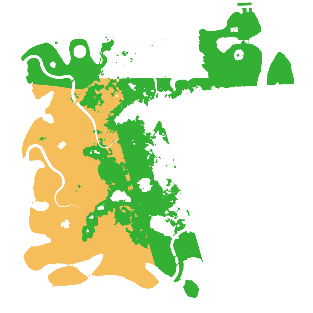 Biome Rust Map: Procedural Map, Size: 4500, Seed: 746120637