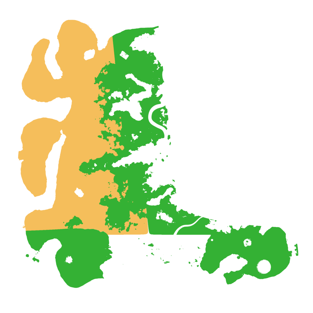 Biome Rust Map: Procedural Map, Size: 4000, Seed: 1883627057