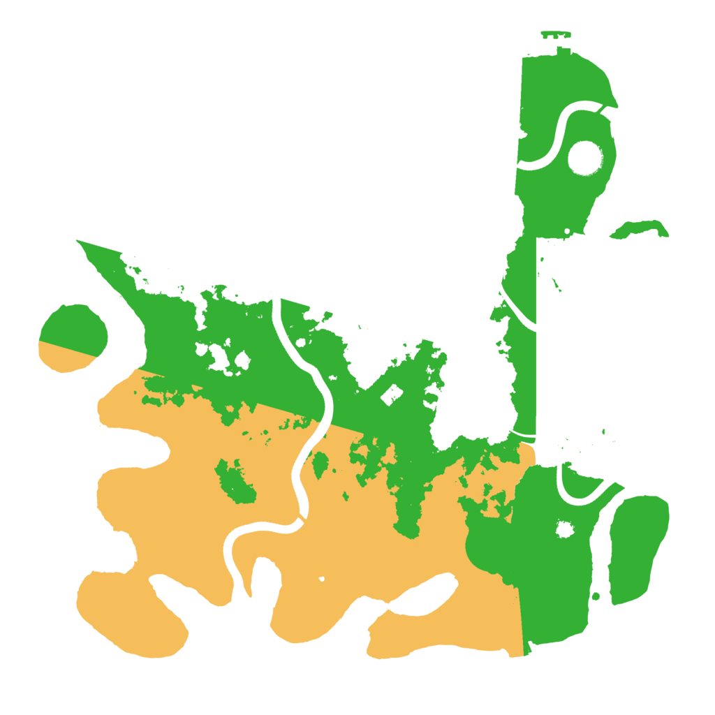Biome Rust Map: Procedural Map, Size: 3650, Seed: 98406721
