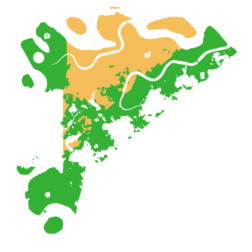 Biome Rust Map: Procedural Map, Size: 4000, Seed: 382882773