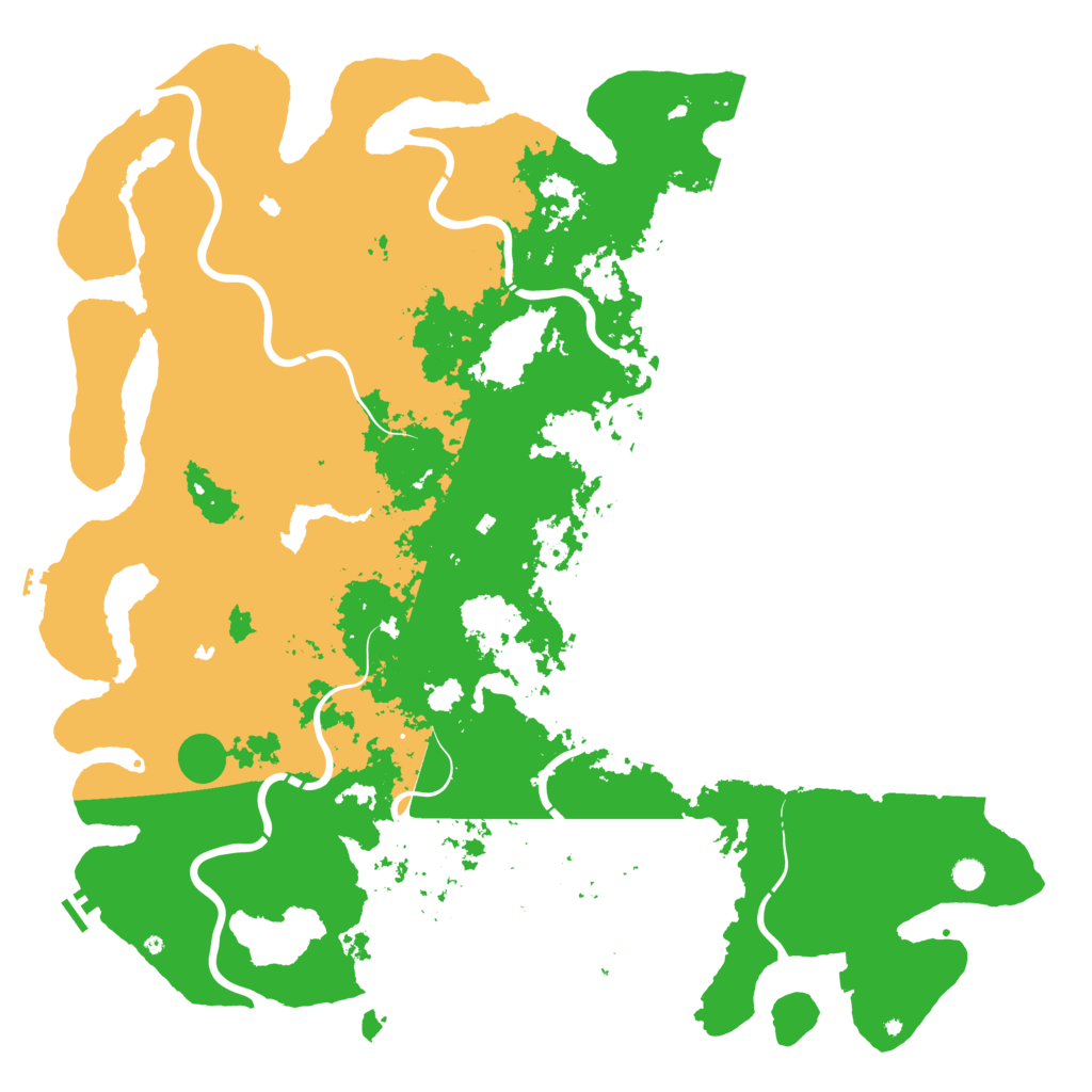 Biome Rust Map: Procedural Map, Size: 6000, Seed: 910947713