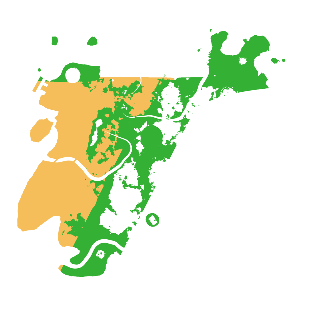 Biome Rust Map: Procedural Map, Size: 3750, Seed: 774959293