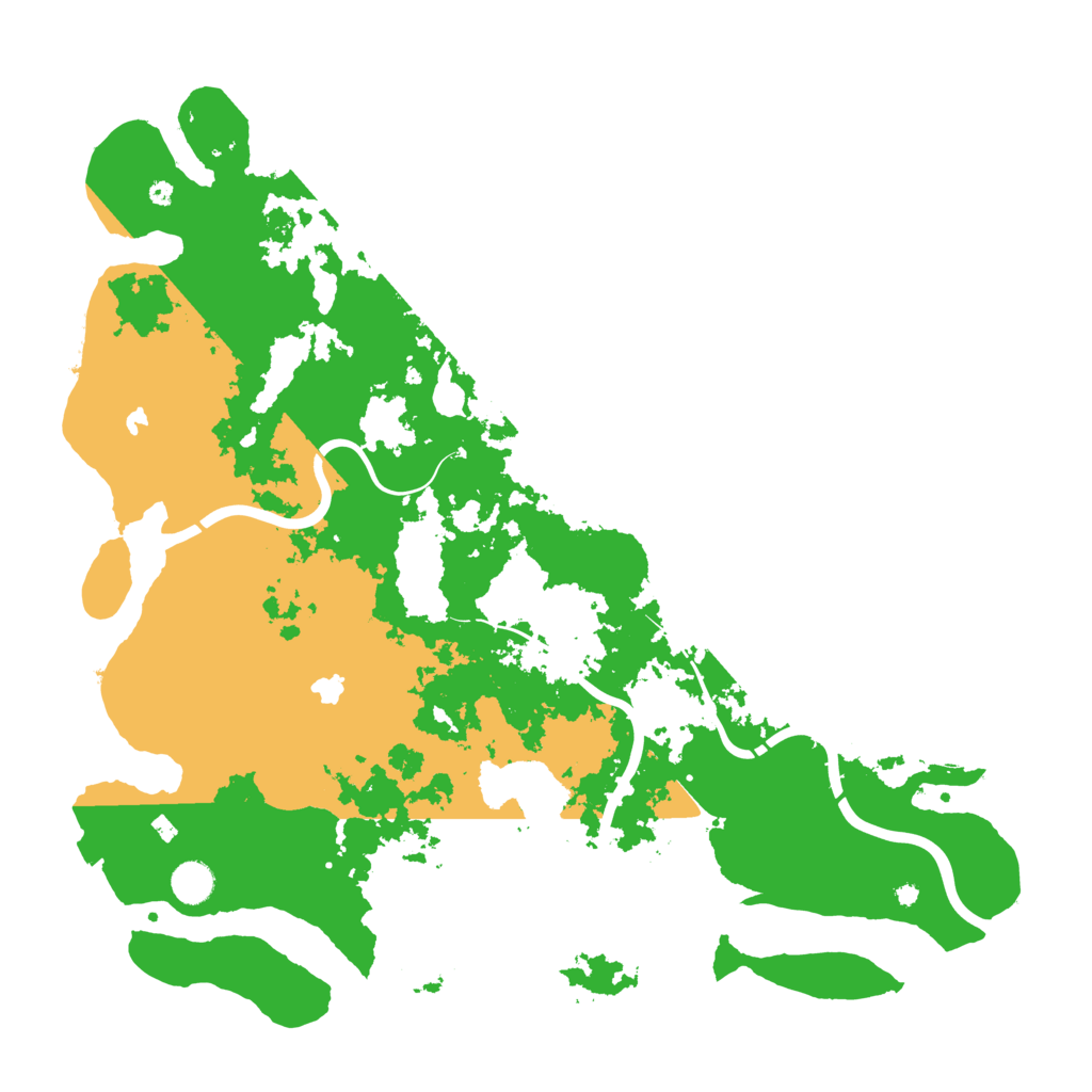 Biome Rust Map: Procedural Map, Size: 4500, Seed: 1768801329