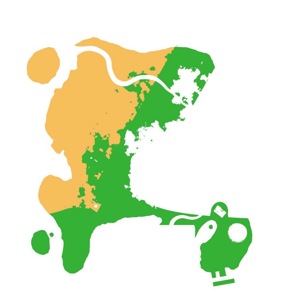 Biome Rust Map: Procedural Map, Size: 2800, Seed: 275003487
