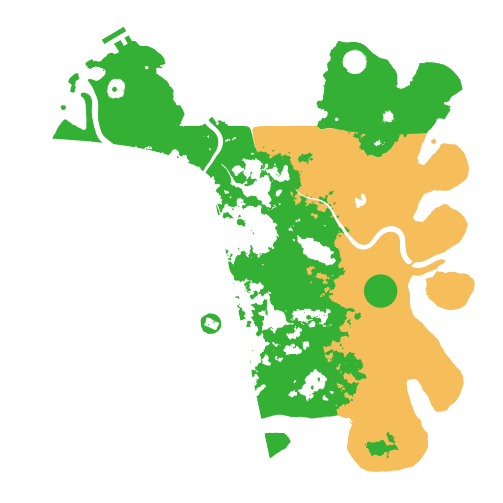 Biome Rust Map: Procedural Map, Size: 4000, Seed: 1073709396
