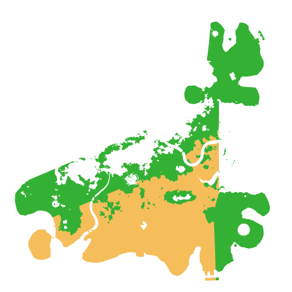 Biome Rust Map: Procedural Map, Size: 4250, Seed: 19798