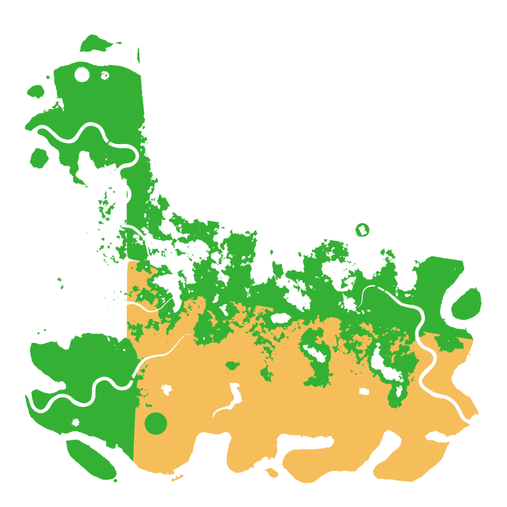 Biome Rust Map: Procedural Map, Size: 6000, Seed: 1781256870